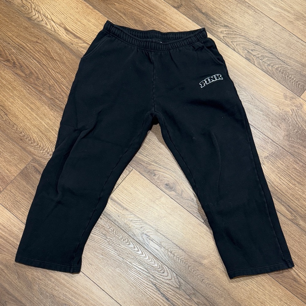 VS PINK • black sweatpants (XL)